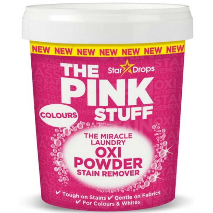 Пятновыводитель для цветных тканей The Pink Stuff, 1кг - 