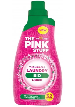 Универсальный гель для стирки The Pink Stuff Bio, 960 мл (30 стирок)