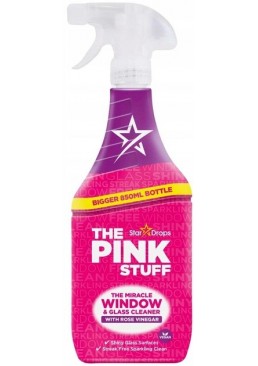  Cпрей для мытья окон Pink Stuff с уксусом, 850 мл