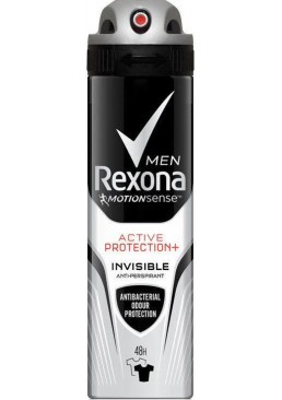 Дезодорант-антиперспірант Rexona Men Active Protection+ Invisible, 150 мл