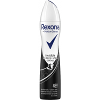 Дезодорант-антиперспирант Rexona Invisible Black + White, 250 мл