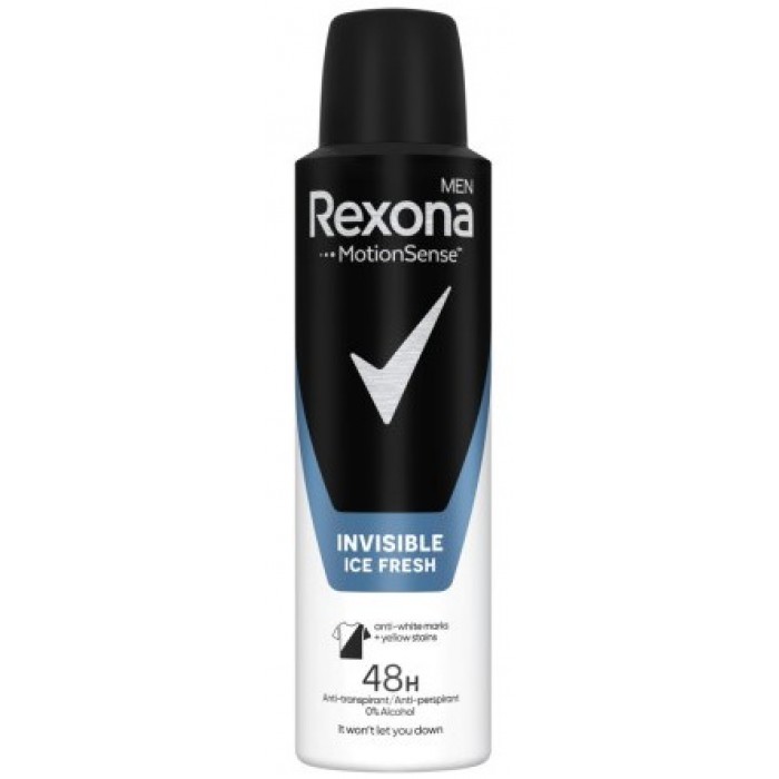 Дезодорант-антиперспирант Rexona Прозрачный лед, 150 мл - 