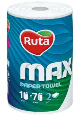 Бумажные полотенца Ruta MAX 2 слоя 350 отрывов, 1 шт