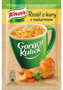 Суп горячая кружка Knorr Куриный бульон с лапшой, 17 г