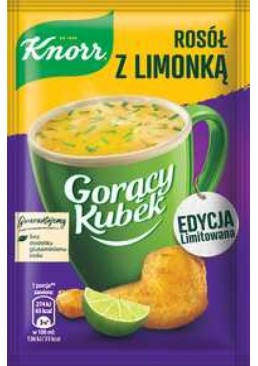 Суп горячая кружка Knorr с курицей и лимоном, 17 г