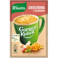 Суп горячая кружка Knorr Горох с гренками, 17 г