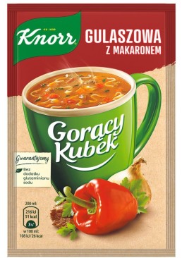 Суп горячая кружка Knorr с гуляшом и лапшой, 17 г
