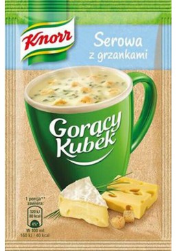 Суп горячая кружка Knorr Сир с гренками, 17 г