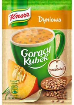 Суп горячая кружка Knorr Тыквенный с гренками, 17 г