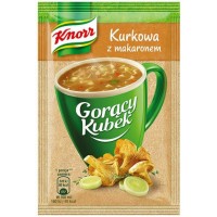 Суп горячая кружка Knorr с грибами лисичками и лапшой, 17 г