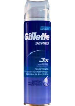 Піна для гоління Gillette Series Conditioning живить і тонізує, 200 мл