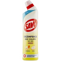 Средство для унитазов Savo Лимон без хлора, 750 мл