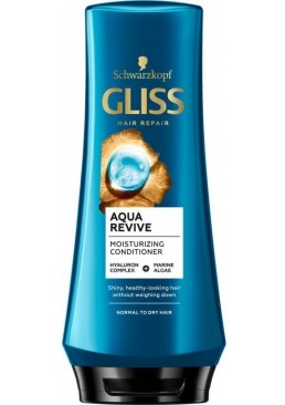 Бальзам Gliss Aqua Revive для сухих и нормальных волос, 200 мл