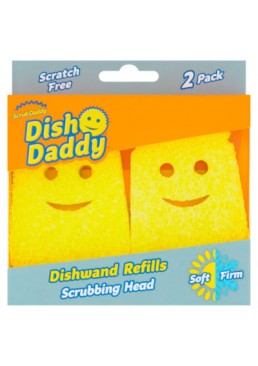 Запасні губки для щіток для миття посуду Scrub Daddy Dish, 2 шт