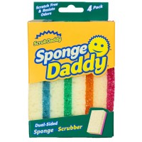 Губка-скрабер Scrub Daddy Sponge, 4 шт