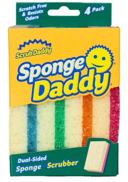 Губка-скрабер Scrub Daddy Sponge, 4 шт