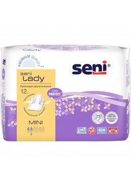 Урологические прокладки Seni Lady mini, 12 шт