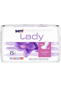 Урологические прокладки Seni Lady Super, 15 шт