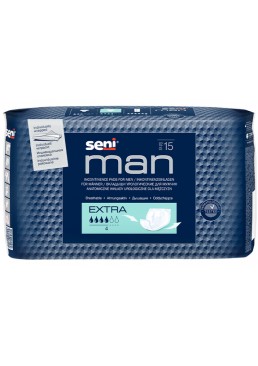 Урологические прокладки Seni Man Extra, 15 шт (4 капли)