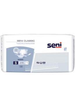Подгузники для взрослых Seni Classic small S (55-80 см), 30 шт