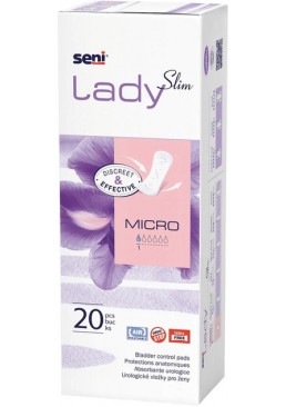Прокладки урологические Seni Lady Slim Micro (1 капля), 20 шт