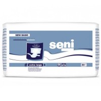 Подгузники для взрослых Seni Basic, размер Extra Large (130-170 см), 5.5 капель, 30 шт