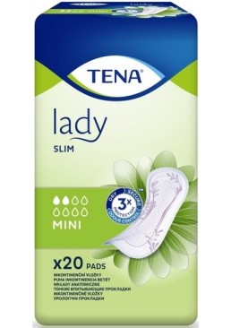 Урологические прокладки Tena Lady Slim Mini (2 капли), 20 шт