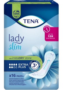 Урологические прокладки Tena Lady Extra plus Insta Dry, 16 шт (6 капель)
