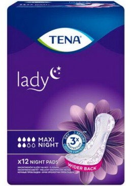 Урологические прокладки Tena Lady Maxi Night (6 капель), 12 шт