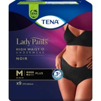 Урологічні труси Tena Lady Pants Plus розмір M Black, 9 шт