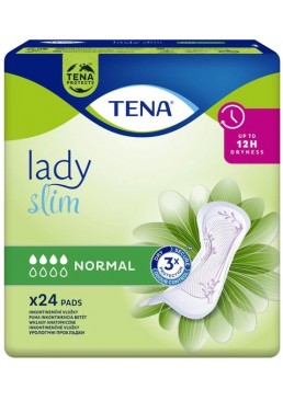 Урологические прокладки Tena Lady Slim Normal 4 капли, 24 шт