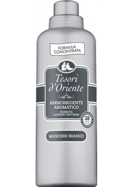 Кондиционер-ополаскиватель парфюмированный для белья Tesori d'Oriente Белый Мускус, 760 мл (38 стирок)