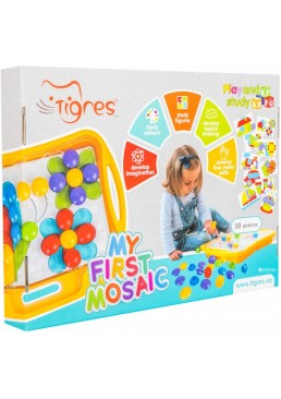 Игрушка развивающая Tigres Моя первая мозаика, 54 элементов