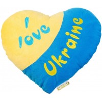 Подушка Tigres Я люблю Україну 26х32х10 см