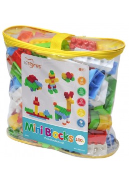  Конструктор Tigres Mini Blocks 39982, 100 деталей