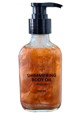 Мерцающее масло для тела Top Beauty Shimmering Body Oil Bronze, 100 мл