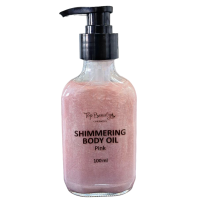 Мерцающее масло для тела Top Beauty Shimmering Body Oil Pink, 100 мл
