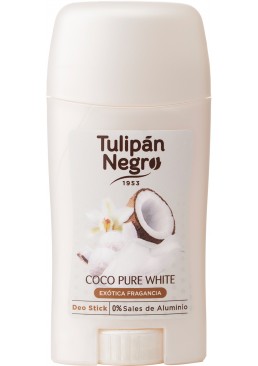 Дезодорант-стик Tulipan Negro Белый кокос, 50 мл