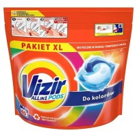 Капсулы для стирки Vizir Color для цветного белья, 40 шт