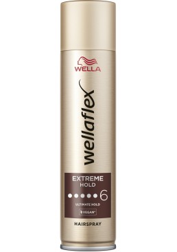 Лак для волос Wella Wellaflex Extreme Hold 6 Ultimate Hold, 250 мл