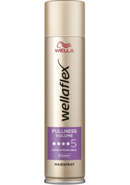 Лак для волос Wella Wellaflex Fullness Volume 5 Ultra Strong Hold, 250 мл 