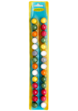 Жевательная резинка Woogie Цветные шарики 28шт, 70г