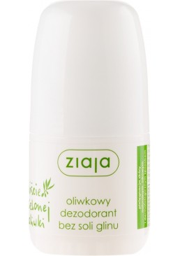 Дезодорант Ziaja Olive Leaf Roll Anti-perspirant Without Aluminium Salt, 60 мл