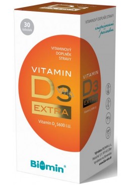 Витамин Biomin D3 Extra, 30 капсул