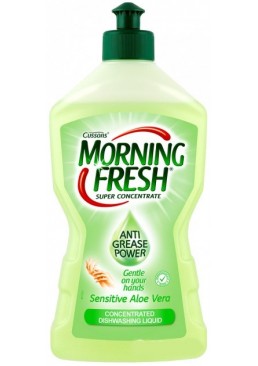 Рідина для миття посуду Morning Fresh Sensitive Aloe Vera Cуперконцентрат, 450 мл