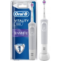 Электрическая зубная щетка ORAL-B BRAUN Vitality 3D White/D100 White