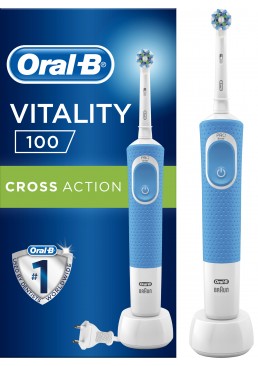 Електрична зубна щітка ORAL-B BRAUN Vitality CrossAction / D100 Blue