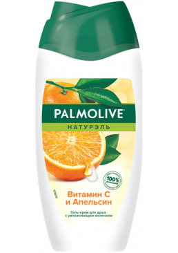 Гель-крем для душа Palmolive Натурель Вітамін С і Апельсин, 250 мл