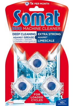 Средство по уходу за посудомоечной машиной Somat Machine Cleaner, 3 шт