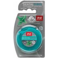 Зубна нитка Splat Professional Dental Floss Антибактеріальне супертонка з волокнами срібла М'ята, 1 шт